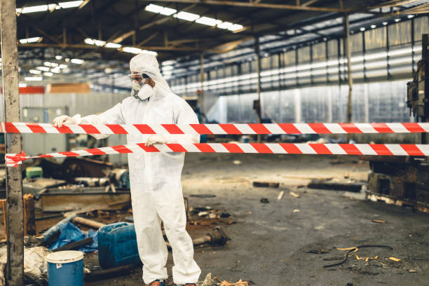 Professional Unattended Death Cleanup technician working in Stuart, VA